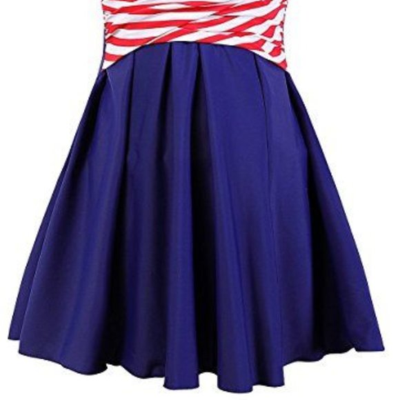 COCOPEAR Patriotic Crossover Swimdress NEW WITH TAG! - Picture 9 of 14